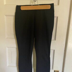 American Giant Black Slim Pant with small pocket, size 4